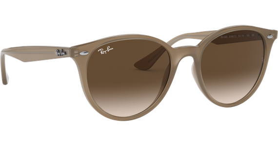 Ray-Ban RB4305 Glänzend Beige / Verlauf Braun 616613 53 - Ansicht 5