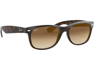 Ray-Ban Sonnenbrille Unisex Ray-Ban RB2132 New Wayfarer SMALL Classic Glänzend Tortoise / Braun 710/51 52 Ansicht 4