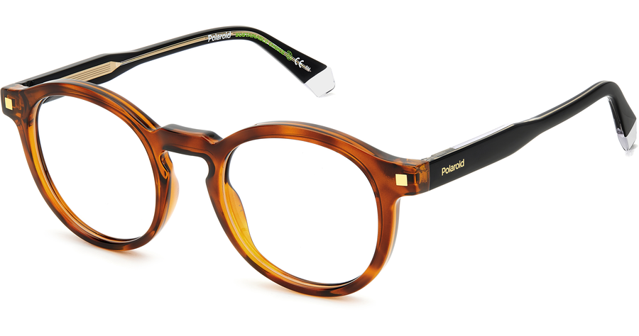 Polaroid Brille Herren Polaroid PLD D492 48 havanna Ansicht 1