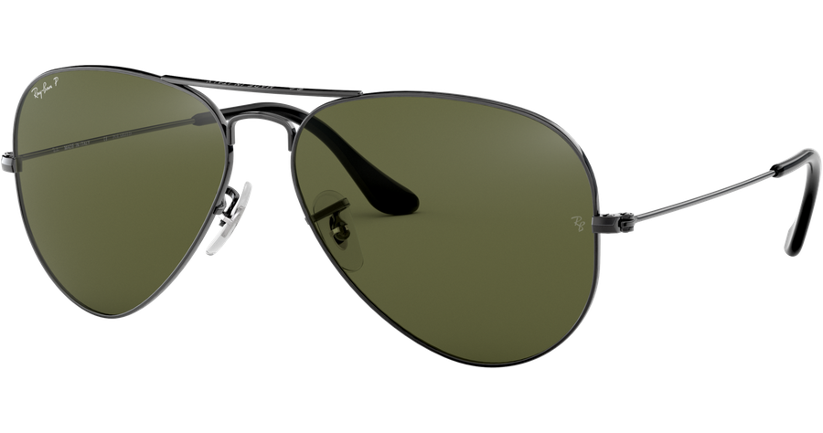 Ray-Ban Sonnenbrille Unisex Ray-Ban Aviator Classic RB3025 004/58 Grau/Grün 58 - MEDIUM Ansicht 1