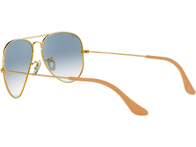 Ray-Ban Sonnenbrille Unisex Ray-Ban Aviator Gradient RB3025 001/3F Gold/Blau 62 - LARGE Ansicht 4