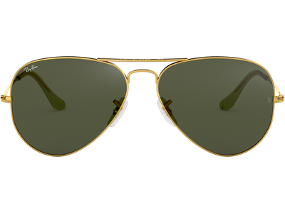 Ray-Ban Sonnenbrille Unisex Ray-Ban Aviator Classic RB3025 L0205 Glänzend Gold / Grün 58 - MEDIUM Ansicht 2