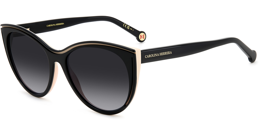 Carolina Herrera Sonnenbrille Damen Carolina Herrera HER 0142/S 56 black Ansicht 1