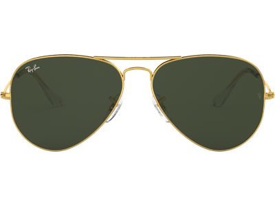 Ray-Ban Sonnenbrille Unisex Ray-Ban Aviator Classic RB3025 Glänzend Gold / Grün 001 62 - LARGE Ansicht 2