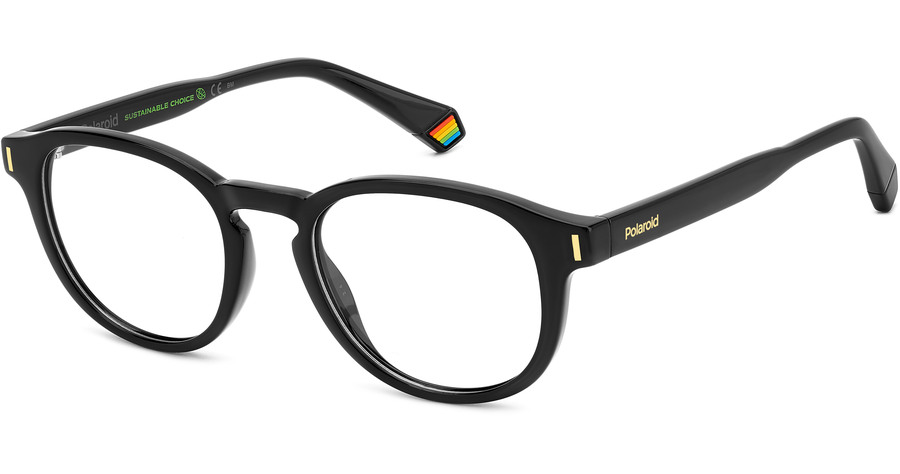 Polaroid Brille Unisex Polaroid PLD D452 48 black Ansicht 1