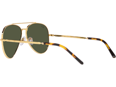 Ray-Ban Sonnenbrille Unisex Ray-Ban New Aviator RB3625 919631 Gold/Grün 58 - MEDIUM Ansicht 4