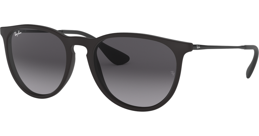 Ray-Ban Sonnenbrille Damen Ray-Ban RB4171 Erika Classic Matt Schwarz / Verlauf Grau 622/8G 54 Ansicht 1