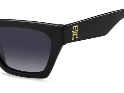 Tommy Hilfiger Sonnenbrille Damen Tommy Hilfiger TH 2101/S 52 black Ansicht 3