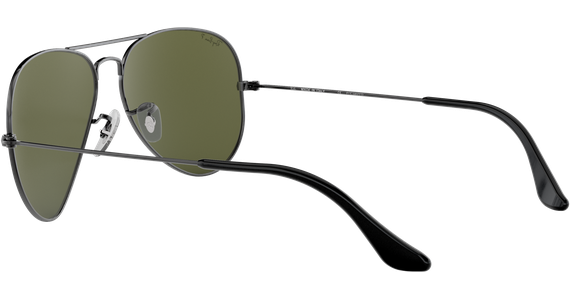 Ray-Ban Aviator Classic RB3025 004/58 Grau/Grün 58 - MEDIUM - Ansicht 5