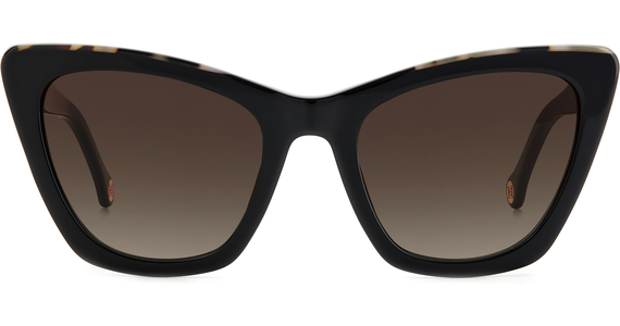 Carolina Herrera HER 0129/S 55 black/brown - Ansicht 3