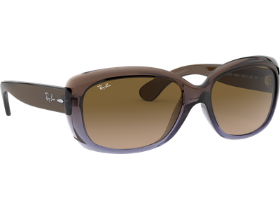 Ray-Ban Sonnenbrille Damen Ray-Ban RB4101 Jackie Ohh Glänzend Braun / Verlauf Braun 860/51 58 Ansicht 4