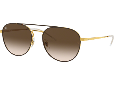 Ray-Ban Sonnenbrille Unisex Ray-Ban RB3589 Glänzend Braun / Verlauf Braun 905513 55 Ansicht 3