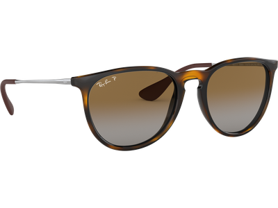 Ray-Ban Sonnenbrille Damen Ray-Ban RB4171 Erika Classic Glänzend Hellhavanna / Verlauf Braun Polarisiert 710/T5 54 Ansicht 4