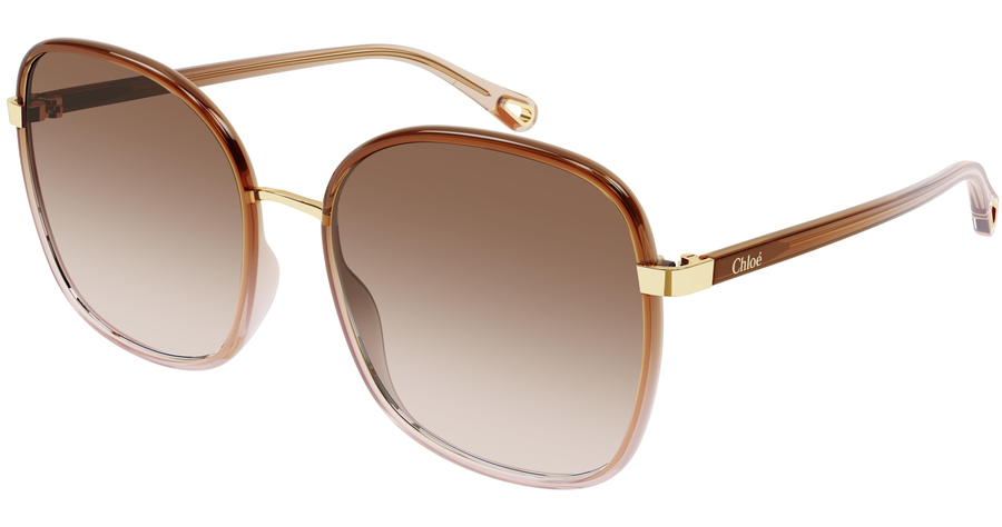 Chloé Sonnenbrille Damen Chloé CH0031S BROWN Ansicht 1