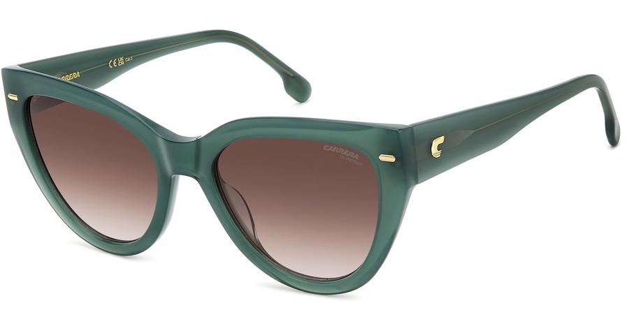 Carrera Sonnenbrille Damen Carrera CARRERA 3017/S 55 green Ansicht 1