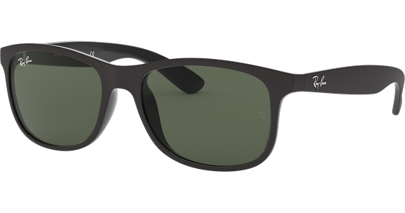 Ray-Ban RB4202 Andy Matt Schwarz / Grün 606971 55 - Ansicht 3