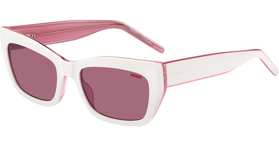 Hugo Sonnenbrille Damen Hugo HG 1301/S 54 white Ansicht 1