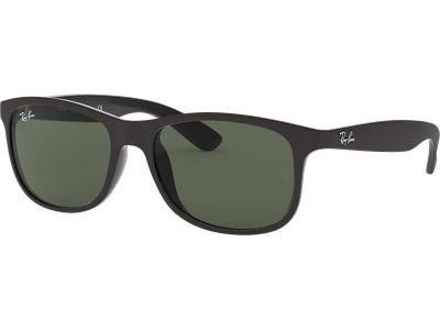 Ray-Ban Sonnenbrille Herren Ray-Ban RB4202 Andy Matt Schwarz / Grün 606971 55 Ansicht 3