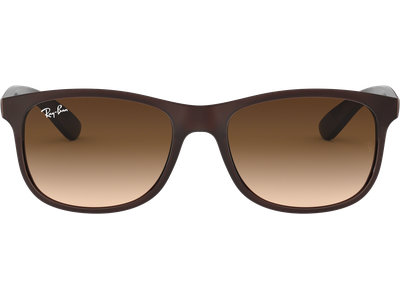 Ray-Ban Sonnenbrille Herren Ray-Ban RB4202 Andy Matt Schwarz / Braun 606971 55 Ansicht 2