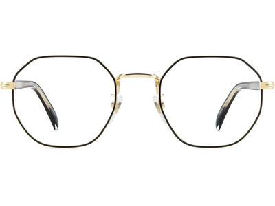 David Beckham Brille Herren David Beckham DB 1133 50 GOLD BLACK_ Ansicht 2