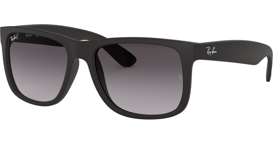 Ray-Ban Sonnenbrille Herren Ray-Ban RB4165 Justin Classic Matt Schwarz / Verlauf Grau 601/8G 54 Ansicht 1