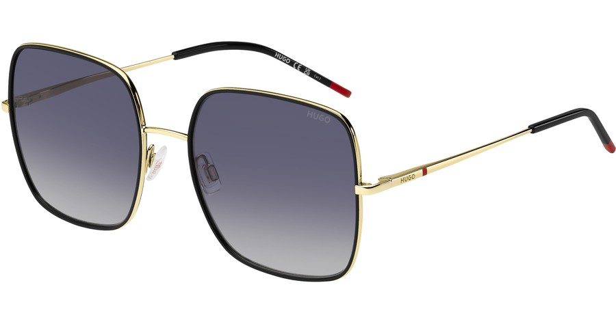 Hugo Sonnenbrille Damen Hugo HG 1293/S 58 GOLD BLACK Ansicht 1