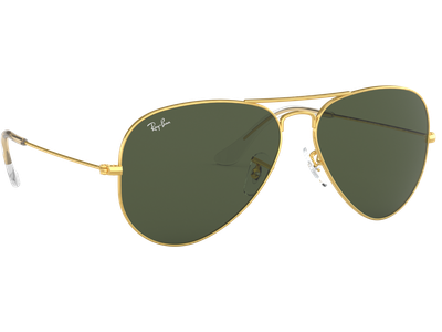 Ray-Ban Sonnenbrille Unisex Ray-Ban Aviator Classic RB3025 Glänzend Gold / Grün 001 62 - LARGE Ansicht 5