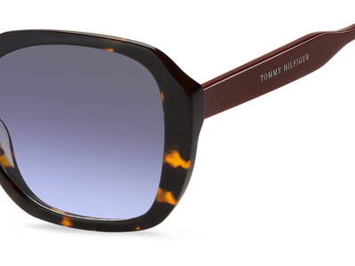 Tommy Hilfiger Sonnenbrille Damen Tommy Hilfiger TH 2105/S 54 havanna Ansicht 3