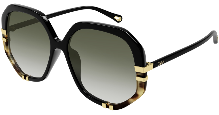 Chloé Sonnenbrille Damen Chloé CH0105S BLACK Ansicht 1