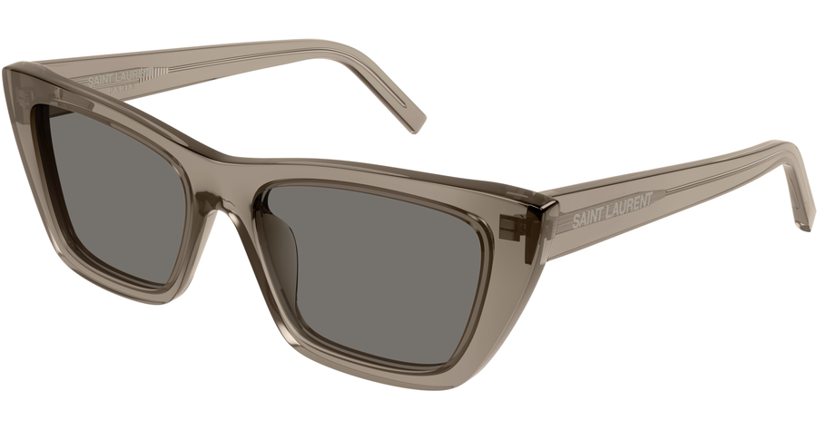 Saint Laurent Sonnenbrille Damen Saint Laurent SL 276 MICA - 045 Braun/Hellgrau - Größe M Ansicht 1