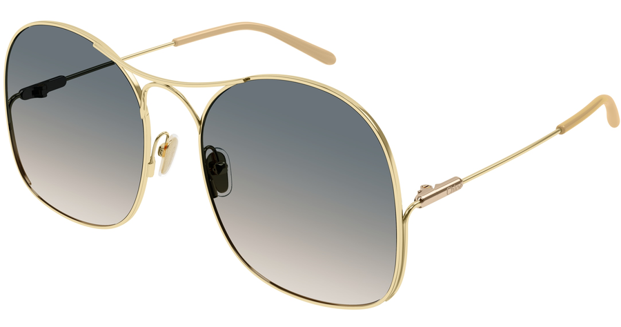 Chloé Sonnenbrille Damen Chloé CH0164S GOLD Ansicht 1