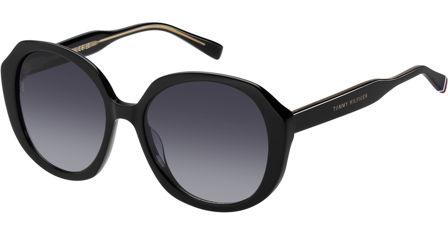 Tommy Hilfiger Sonnenbrille Damen Tommy Hilfiger TH 2106/S 54 black Ansicht 1