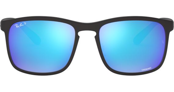 Ray-Ban RB4264 Matt Schwarz / Blau Chromance Polarisiert 601SA1 54 - Ansicht 2