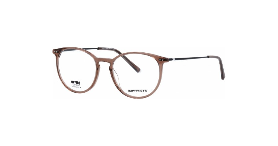 Humphreys Brille Unisex HUMPHREY´S 581069 61 5117 Braun Transparent Ansicht 1