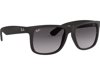 Ray-Ban Sonnenbrille Herren Ray-Ban RB4165 Justin Classic Matt Schwarz / Verlauf Grau 601/8G 54 Ansicht 4