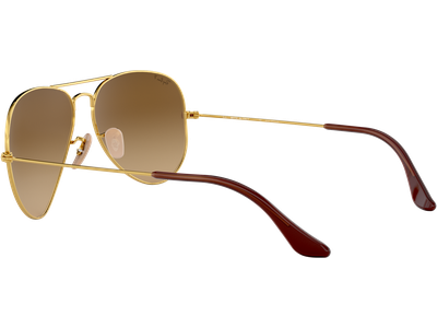 Ray-Ban Sonnenbrille Unisex Ray-Ban Aviator Gradient RB3025 001/M2 Gold/Braun 58 - MEDIUM Ansicht 4