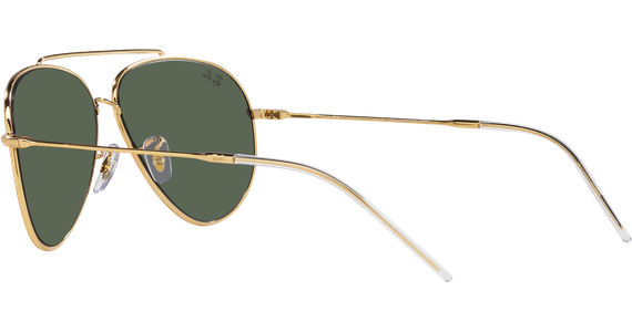 Ray-Ban Aviator Reverse RBR0101S 001/VR Gold/Grün 59 - MEDIUM - Ansicht 5