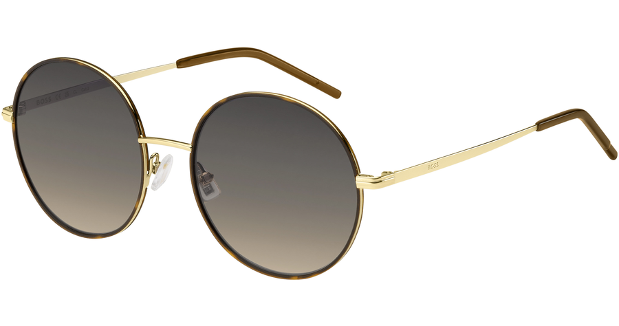 Hugo Boss Sonnenbrille Damen Hugo Boss BOSS 1593/S 54 GOLD HAVANA Ansicht 1