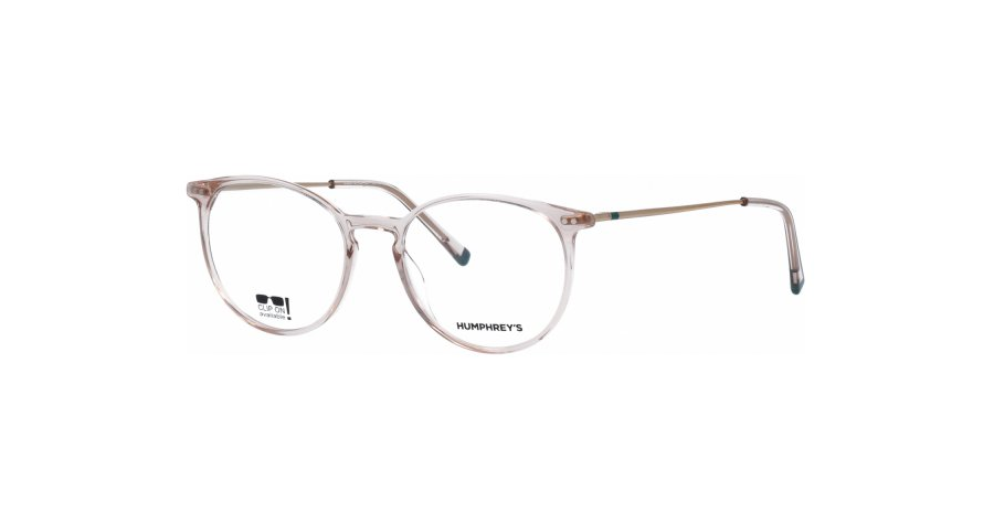 Humphreys Brille Unisex HUMPHREY´S 581069 52 5117 Rosé Transparent Ansicht 1