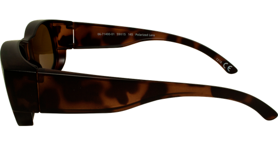 SunRay 06-71400-01 Überbrille, Havanna matt - Ansicht 4