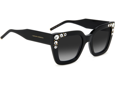 Carolina Herrera Sonnenbrille Damen Carolina Herrera HER 0130/S 52 black Ansicht 4