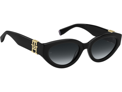 Tommy Hilfiger Sonnenbrille Damen Tommy Hilfiger TH 1957/S 54 black Ansicht 4