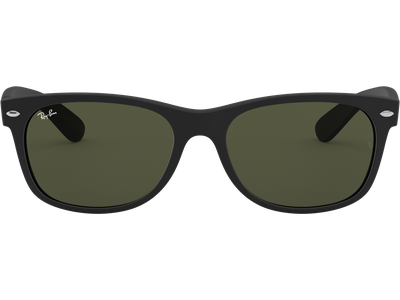 Ray-Ban Sonnenbrille Unisex Ray-Ban RB2132 New Wayfarer Classic Matt Schwarz / Grün 622 55 Ansicht 3