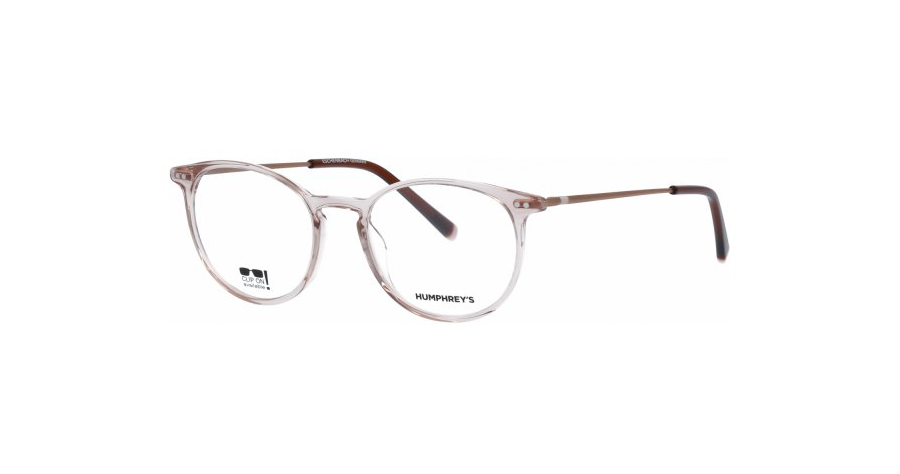 Humphreys Brille Unisex HUMPHREY´S 581066  Rosa/Rosegold/Braun Ansicht 1