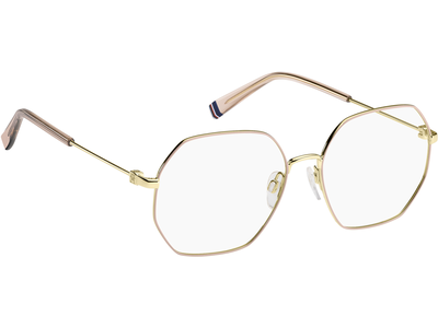 Tommy Hilfiger Brille Damen Tommy Hilfiger TH 2097 53 GOLD PINK Ansicht 4