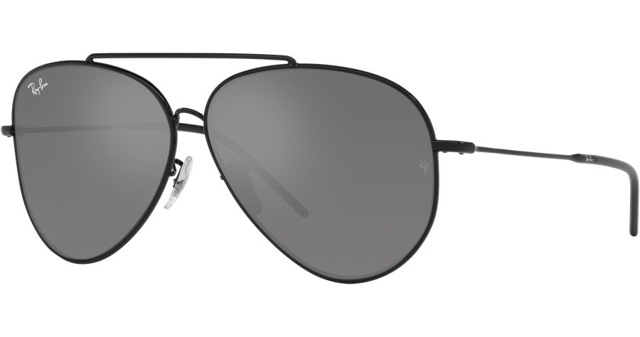 Ray-Ban Sonnenbrille Unisex Ray-Ban Aviator Reverse RBR0101S 002/GS Schwarz/Grau 62 - LARGE Ansicht 1