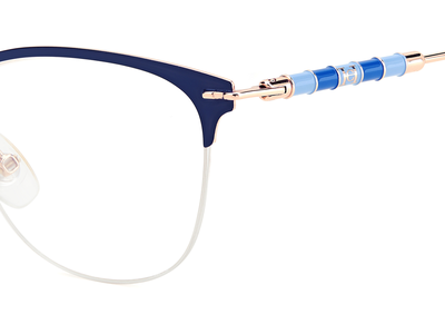 Carolina Herrera Brille Damen Carolina Herrera CH 0038 54 GOLD BLUE Ansicht 3