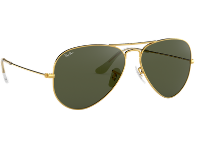 Ray-Ban Sonnenbrille Unisex Ray-Ban Aviator Classic RB3025 L0205 Glänzend Gold / Grün 58 - MEDIUM Ansicht 5