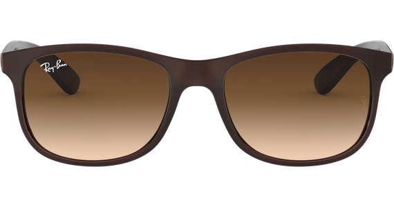 Ray-Ban RB4202 Andy Matt Schwarz / Braun 606971 55 - Ansicht 2