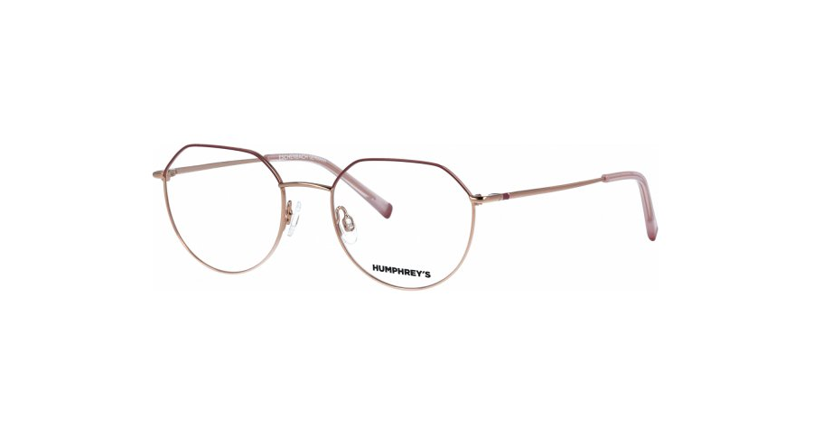 Humphreys Brille Damen HUMPHREY´S 582326 25 4918 Roségold/Rot Ansicht 1